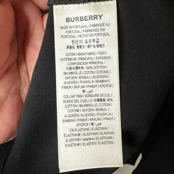 Burberry Black History Special Edition T-Shirt in Black - Picture 4 of 6
